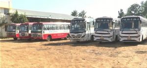 chitradurga  ksrtc strike 4.5 crore loss 